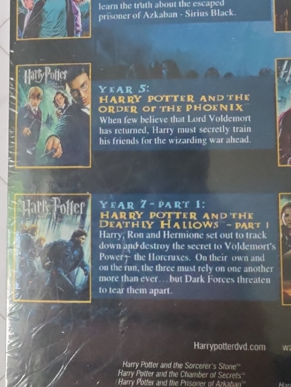 Harry Potter Complete 8-Film DVD Collection - Picture 6 of 12